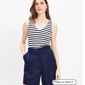 NWT Loft Emory Shorts Size 8